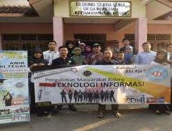 Pelatihan Microsoft Office Bagi Masyarakat Dan Perangkat Desa Pepedan Kabupaten Tegal