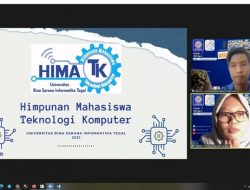 Himpunan Mahasiswa Teknologi Komputer Universitas Bina Sarana Informatika Kampus Kota Tegal Sukses Menyelenggarakan  “ PENGENALAN ORGANISASI MAHASISWA HIMATK 2021”