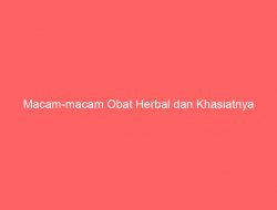 Macam-macam Obat Herbal dan Khasiatnya