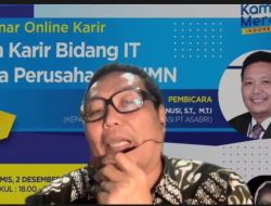 Mahasiswa Sistem Informasi, Universitas BSI Tegal Ikuti Seminar Tren Karir Bidang IT Pada Perusahaan BUMN