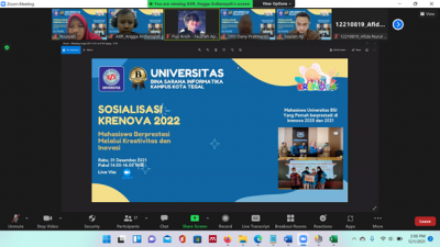 Universitas BSI Kampus Tegal Sosialisasikan Lomba Krenova Kota Tegal Tahun 2022