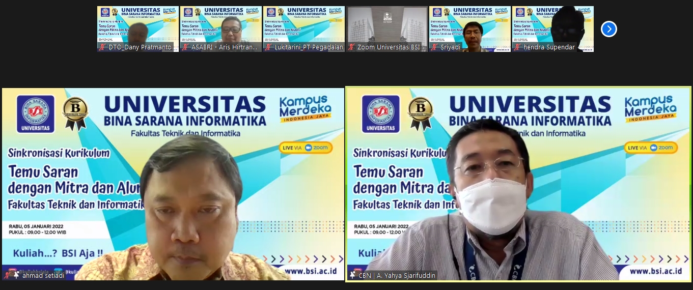 Pentingnya Mitra dan Alumni Universitas BSI Untuk Sinkronisasi Kurikulum FTI