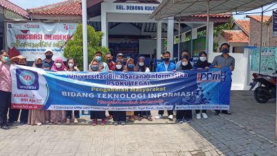 Pelatihan Info Grafis Dan Presentasi Menarik Dengan Canva Oleh Dosen Universitas Bsi Tegal Pada Kelurahan Debong Kulon Kota Tegal