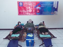 Universitas BSI Solo Bekerjasama dengan PMI Surakarta Gelar Donor Darah