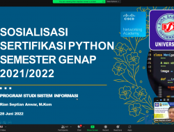 Universitas BSI Tegal Adakan Pembekalan Sertifikasi Python