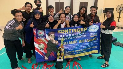 Universitas BSI Borong 13 Medali, Pada Kejuaraan Nasional Pencak Silat