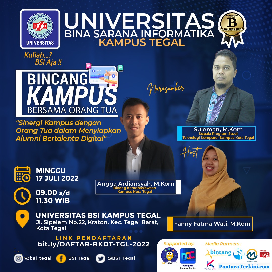 Universitas BSI Kampus Kota Tegal Hadirkan BKOT untuk Ortu Maba