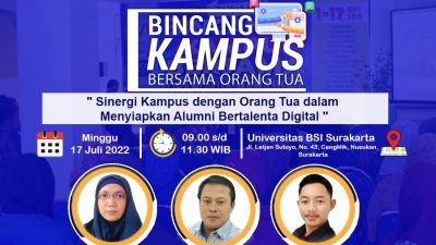 Menyambut calon mahasiswa baru , Universitas BSI Kampus Surakarta Adakan BKOT