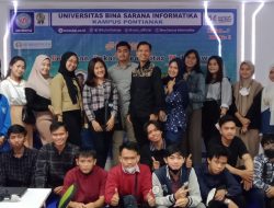 Calon Mahasiswa Baru Universitas BSI Kampus Pontianak mengikuti Pelatihan Pakar Kreativitas Mahasiswa (PPKM)