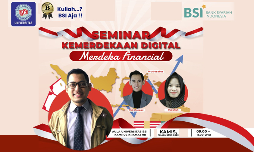 Hey Milenial, Ingin Tahu Caranya Agar Merdeka Finansial? Ikuti Kemdig Universitas BSI