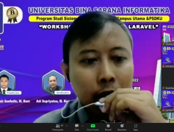 PRODI SISTEM INFORMASI AKUNTANSI  KAMPUS KOTA TEGAL GELAR WORKSHOP PEMROGRAMAN LARAVEL