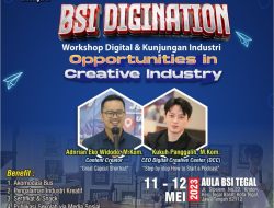 Universitas BSI Tegal Akan Hadirkan Kembali BSI Digination Untuk Siswa SMA Sederajat