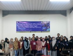 Tuai apresiasi, Acara workshop Penggunaan Microsoft office word Himpunan Mahasiswa Sistem Informasi Akuntansi Sukses digelar
