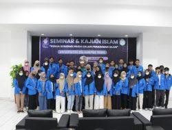 UKM Kerohanian Islam UBSI Kampus Tegal, Mengadakan acara Seminar & Kajian islam yang mengangkat tema “Peran Generasi Muda Dalam Peradaban Islam”
