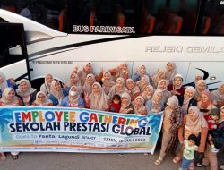 Rihlah Keluarga Besar Sekolah Prestasi Global di Awal Tahun Ajaran Baru 2023- 2024