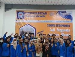 Gelar Seminar Wajib Entrepreneur 2023 Universitas BSI Kampus Tegal Gandeng Pengusaha Muda