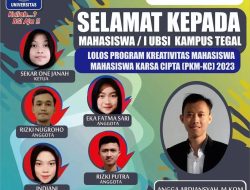 Mahasiswa Universitas BSI Kampus Tegal Lolos Hibah PKM 2023