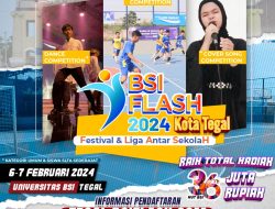 Ajak Siswa Tunjukkan Kompetensi Melalui BSI Flash 2024 Kota Tegal