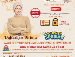 Universitas BSI Kampus Tegal Akan Gelar Career Day dengan Talkshow dan Campus Recruitment