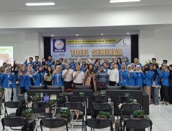 Tingkatkan Kemampuan Bahasa Inggris Mahasiswa, Program Studi Teknologi Komputer Universitas BSI Tegal Hadirkan Seminar TOEFL