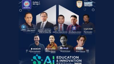 Kolaborasi Pakar Warnai Festival Edukasi & Inovasi AI 2025