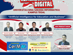 Universitas BSI Kampus Tegal Gelar Seminar Kemerdekaan Digital: “Artificial Intelligence for Education and Business”