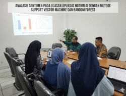 Dosen UBSI Tegal Teliti Sentimen Pengguna Terhadap Notion AI, Random Forest Terbukti Lebih Unggul