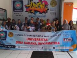 UBSI Mempersiapkan Peningkatan Kapasitas SDM UMKM Ekonomi Kreatif Melalui Edukasi Pemasaran Digital dan Literasi Keuangan Berbasis Teknologi Komputer di Masyarakat Peduli Sosial Tegal