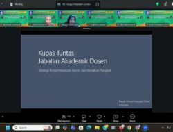 Naik Pangkat Nggak Ribet! UBSI Kampus Tegal Kupas Tuntas Karier Dosen Lewat Webinar