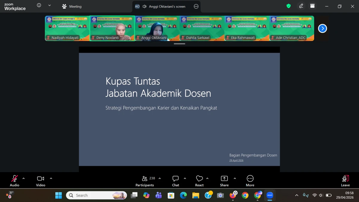 Karier Dosen