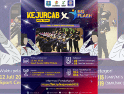 KEJURCAB X BSI FLASH 2026 Siap Digelar, Jadi Ajang Adu Prestasi dan Karakter Generasi Muda Kota Tegal