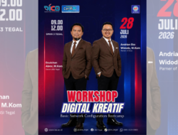 Upgrade Skill IT Sejak Sekolah, UBSI Kampus Tegal Gelar Workshop Digital Kreatif