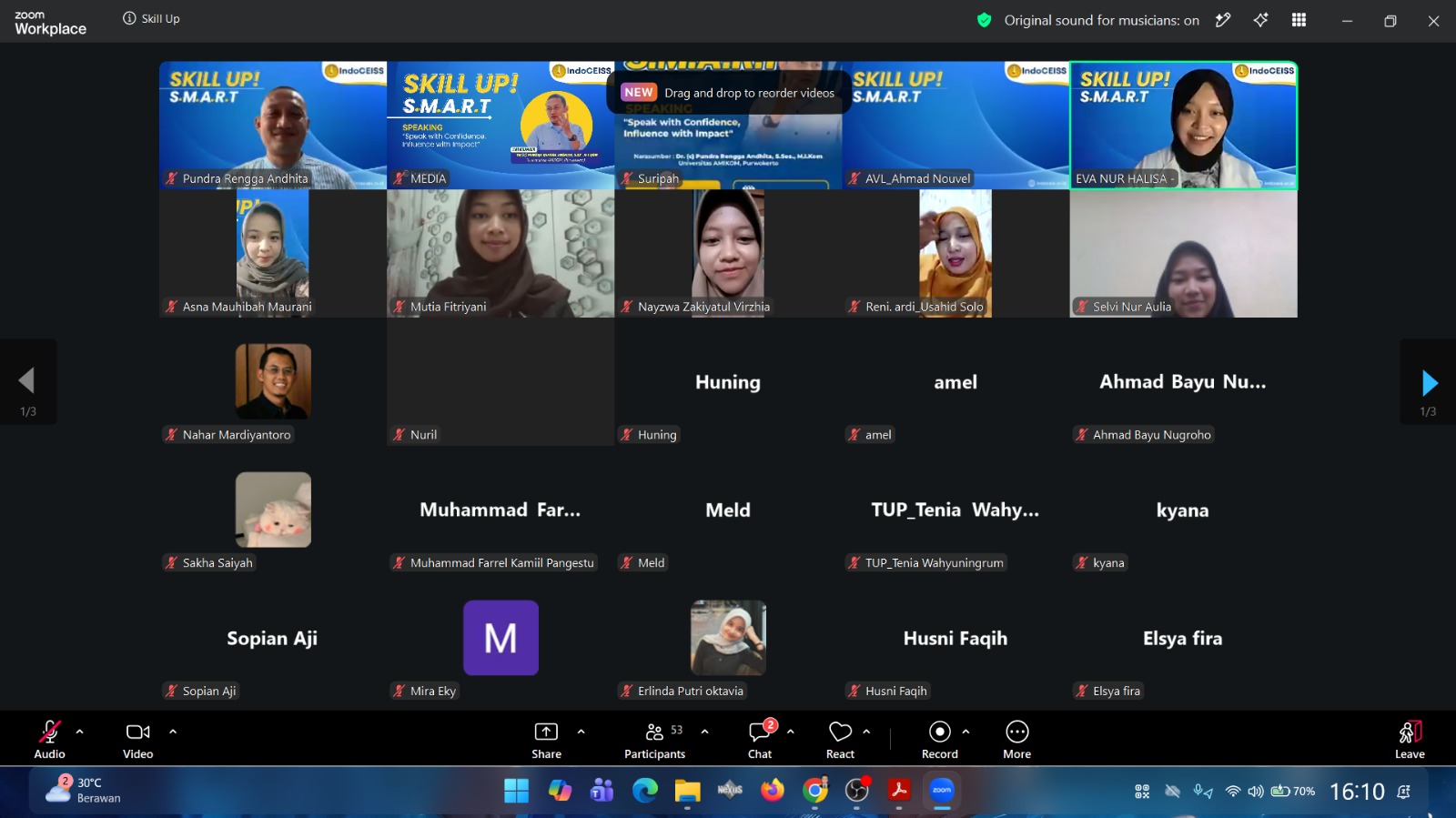 Webinar Public Speaking