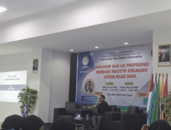 UBSI Kampus Tegal Bekali Mahasiswa Hadapi Sertifikasi melalui Workshop Keilmuan Basis Data