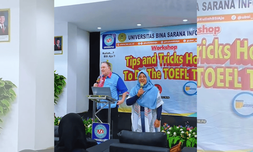 Worskhop TOEFL UBSI