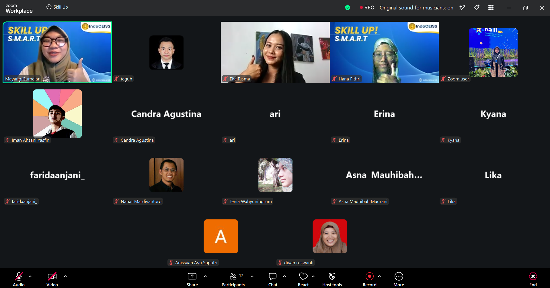 webinar Skill Up! S.M.A.R.T