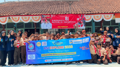 Mahasiswa BSI Explore 2026 Ajak Siswa SDN Penujah Asah Kreativitas melalui Kerajinan Tangan