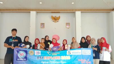 BSI Explore Desa Semedo Padukan Senam dan Edukasi Pengolahan Hasil Bumi