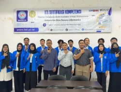 Siap Hadapi Kebutuhan Industri, Mahasiswa UBSI Tegal Uji Kompetensi Database Administrator