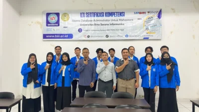 Siap Hadapi Kebutuhan Industri, Mahasiswa UBSI Tegal Uji Kompetensi Database Administrator